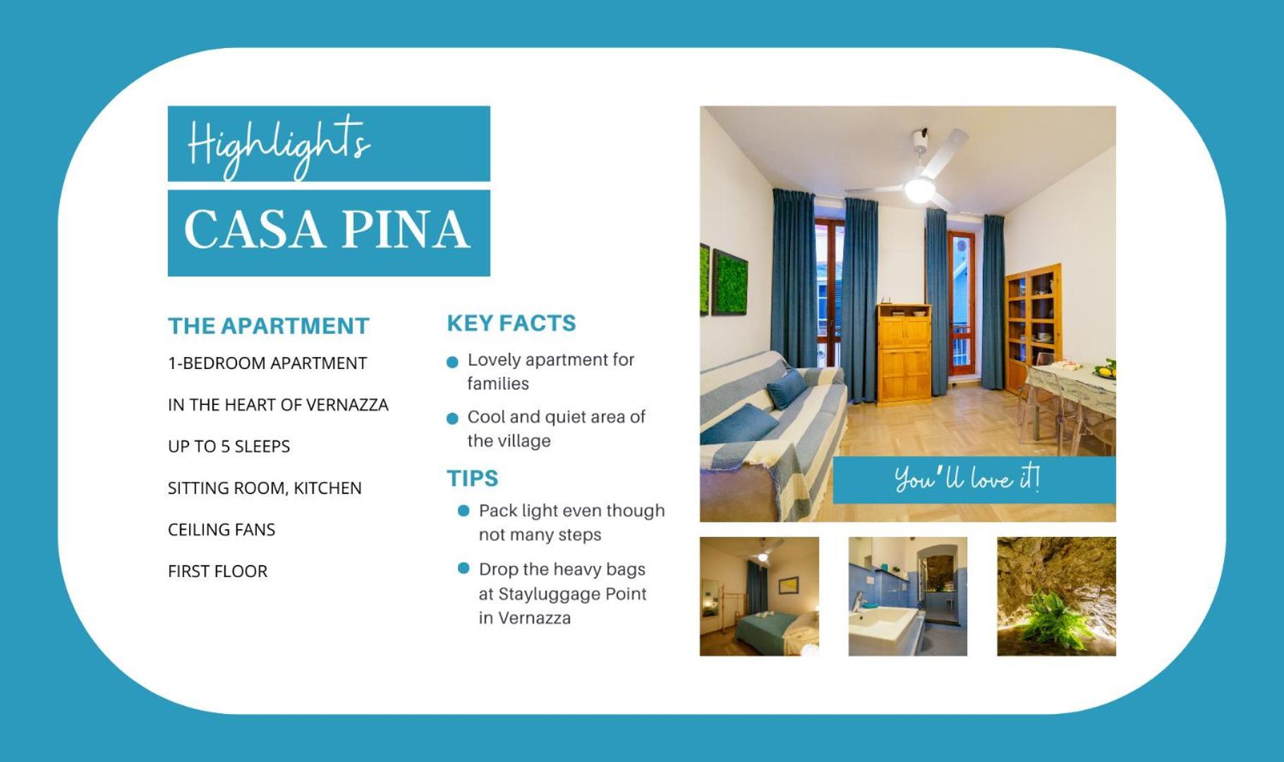 ורנאצה Casa Pina Quiet Apartment מראה חיצוני תמונה